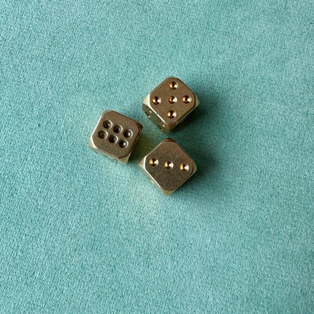 Mr Brass Dice $3