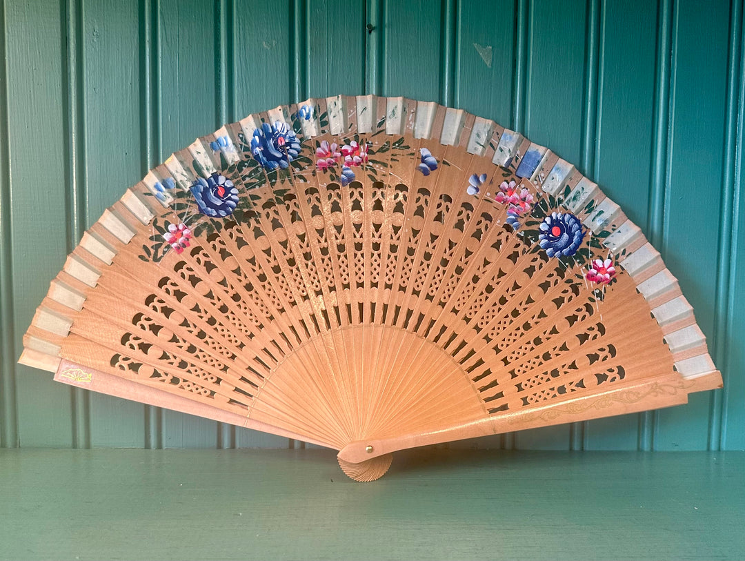 Ra Hand Painted Fan